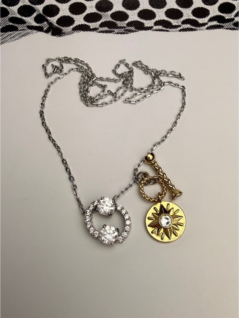 Swarovski Zodiac II Cancer Crystal Pavé Pendant Necklace